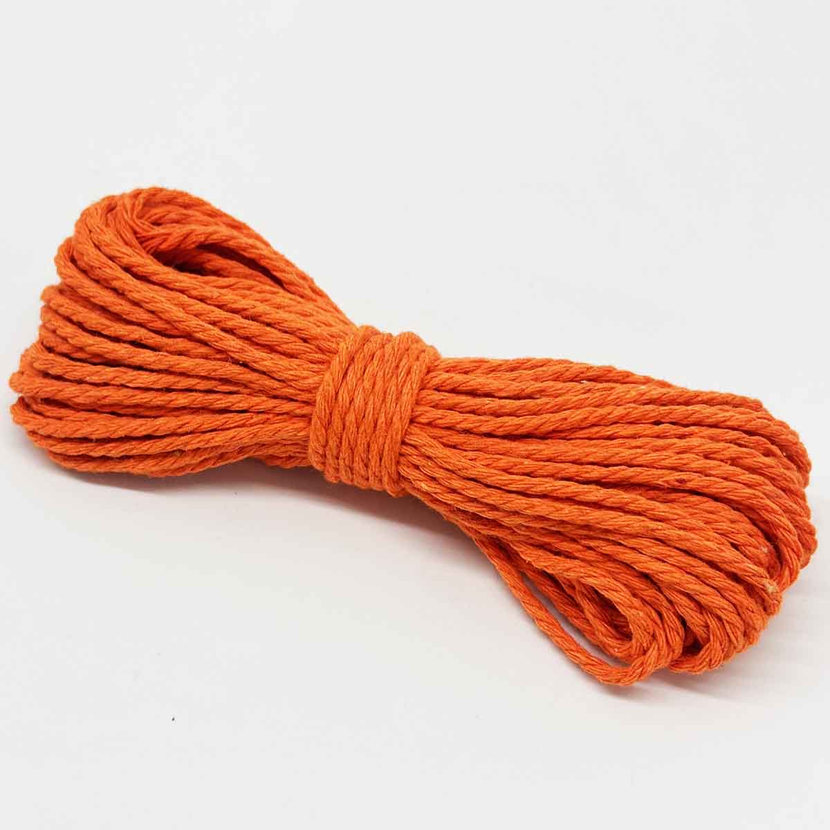 Fiasrel 2mm Diameter 10Yards Long Cotton Polyester Strings Rope Macrame Braided Cord