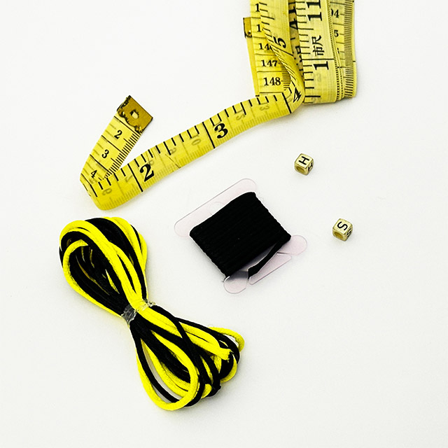 Black and Yellow Dragon Knot Bracelet Thread