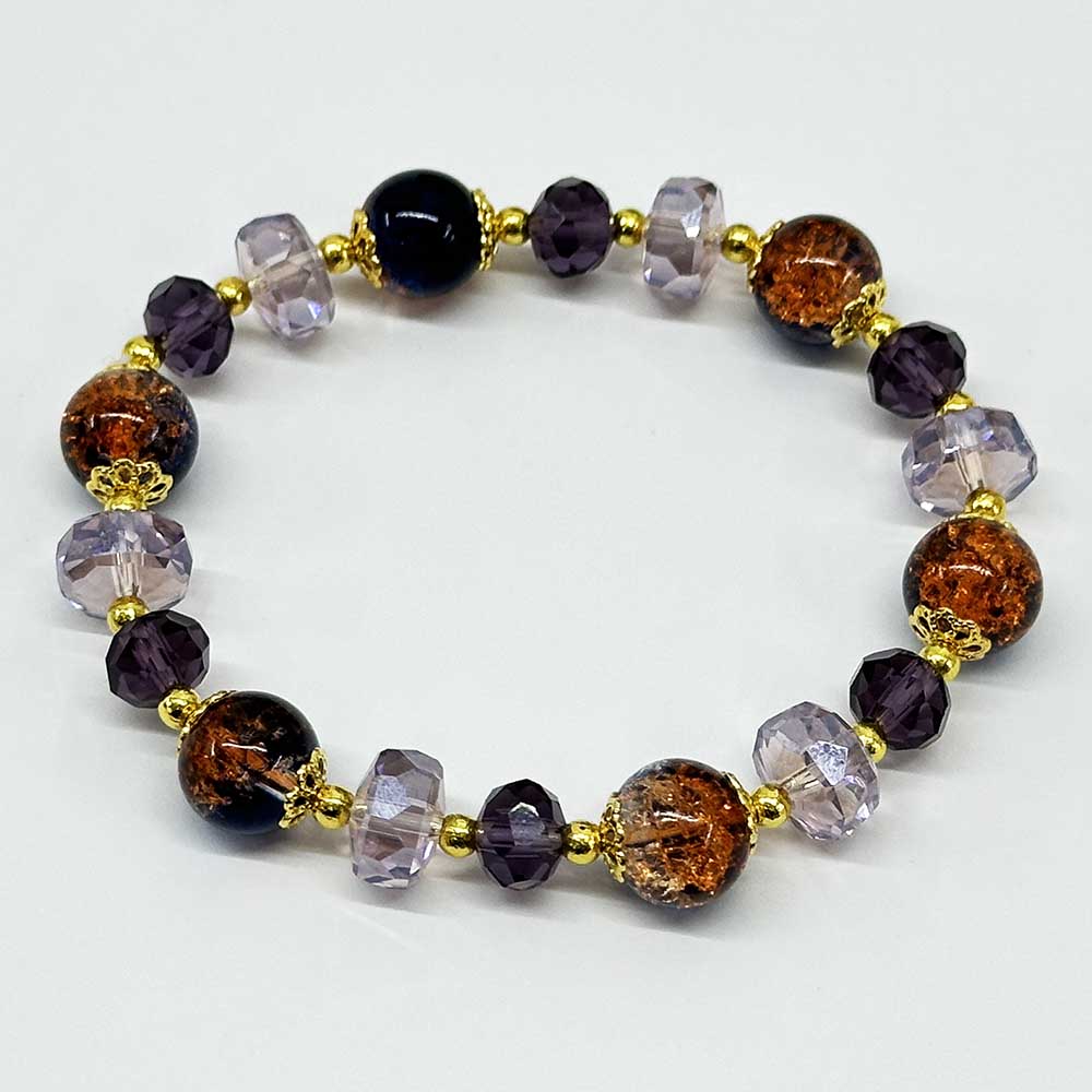 Fiasrel Handicraft Bracelet Natural Strawberry Beaded Fashion Bracelets