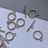 Fiasrel 20pcs Jewelry Finding Connectors OT Toggle Clasp for Jewelry Making