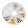 Fiasrel DIY Jewelry Findings Components Kit Ear Plugs Earrings Butterfly Earplug Jewelry Accessories