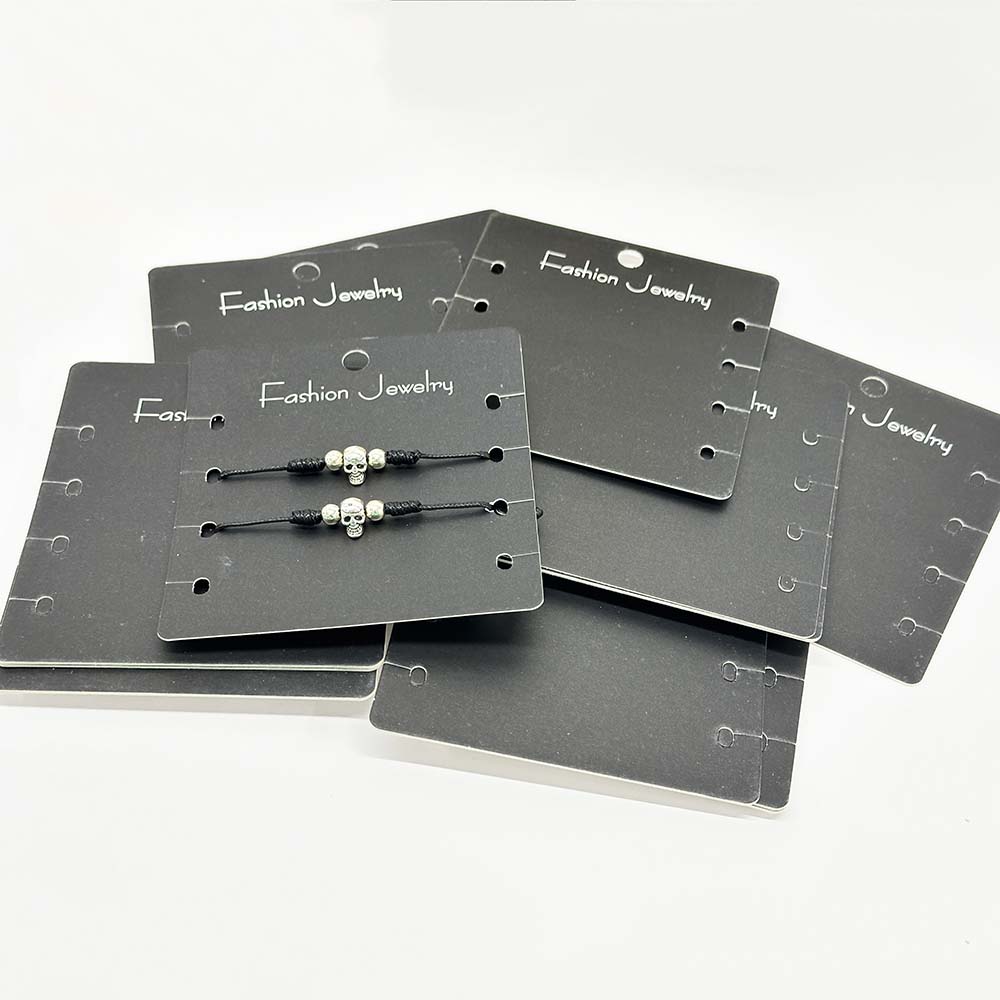 Fiasrel 20/50/100pcs Jewelry Set Display Cards Hanging Holder Necklace Braclet Packaging Display Cards