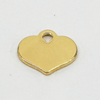 Fiasrel 30pcs Permanet Big Heart Charms DIY Jewelry Making Love Pendant Beads