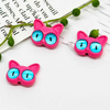 Fiasrel 10pcs Jewelery Personalised Fine Gifts Quirky Black Cat Beads