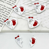 Fiasrel 10pcs DIY Creative Splicing Love Magnet Buckle Beads for Jewelry Making
