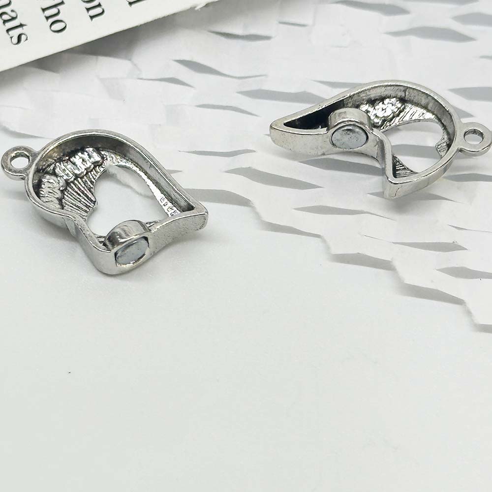 Fiasrel 10pcs DIY Creative Splicing Love Magnet Buckle Beads for DIY Necklace Bracelet Jewelry Making