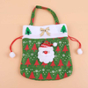 Fiasrel 1pcs/4pcs Christmas Decorations New Christmas Gift Bag Christmas Apple Bag
