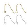 Fiasrel 5/20Pairs S925 Sterling Silver Plated Earrings Hook for DIY Jewelry Materials Making