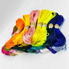 Fiasrel 30Colors 1.5mm 2.0mm 2.5mm 20 Yards/Bundle Satin Nylon Polyester Cord Chinese Knotting Silky Macrame Braided Rope Cord for DIY Handmade Bracelet Necklace Handwoven Jewelry Making Craft Supplie