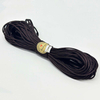 Fiasrel 20 Yards/lot 1.5/2.0/2.5mm Satin Nylon Cord Thread Chinese Knotting Silky Macrame Braided Rope For DIY Tassels Beading Bracelets Necklace Jewelry Making Home Decor Crafts