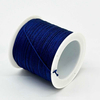 Fiasrel 1pc 0.8mm* 43Yards Weaving Jade Thread Knit Rope Colorful Chinese Knot Braided String Nylon Cord for Handmade DIY Jewelry Accessories Bracelet Necklace Making