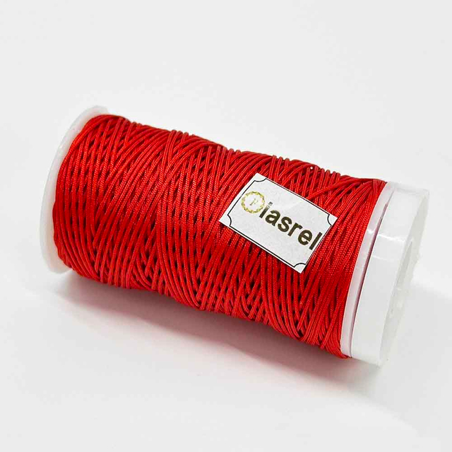 54Yards/Roll 0.4mm Nylon String Bracelets Nylon Beading Thread for DIY Braided Bracelets Necklaces Wind Chime Jewelry Making