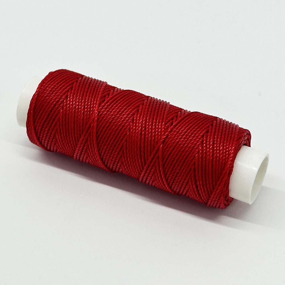 Fiasrel 1set 42pcs Different Color Round Waxed Cord Thread Polyester Sewing Thread for DIY Jewelry Making