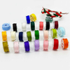Fiasrel No.72 0.8mm 25 Mixed Colors Nylon Chinese Knot Macrame Cord Rope Non-elastic Jade Thread for DIY Jewelry Making Handmade Bracelets Necklaces Jewelry Accessories