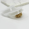 Fiasrel 0.4/0.5/0.6/0.7/0.8/1mm 2 Rolls Round Clear Elastic Crystal Thread Transparent Elastic Cord String for DIY Jewelry Making Beaded Bracelet Necklace