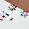 Fiasrel 10/50pcs Zinc Alloy Rotating Clasp Keychain Connectors Swivel Lobster Clasp Keychain for Jewelry Making DIY Findings