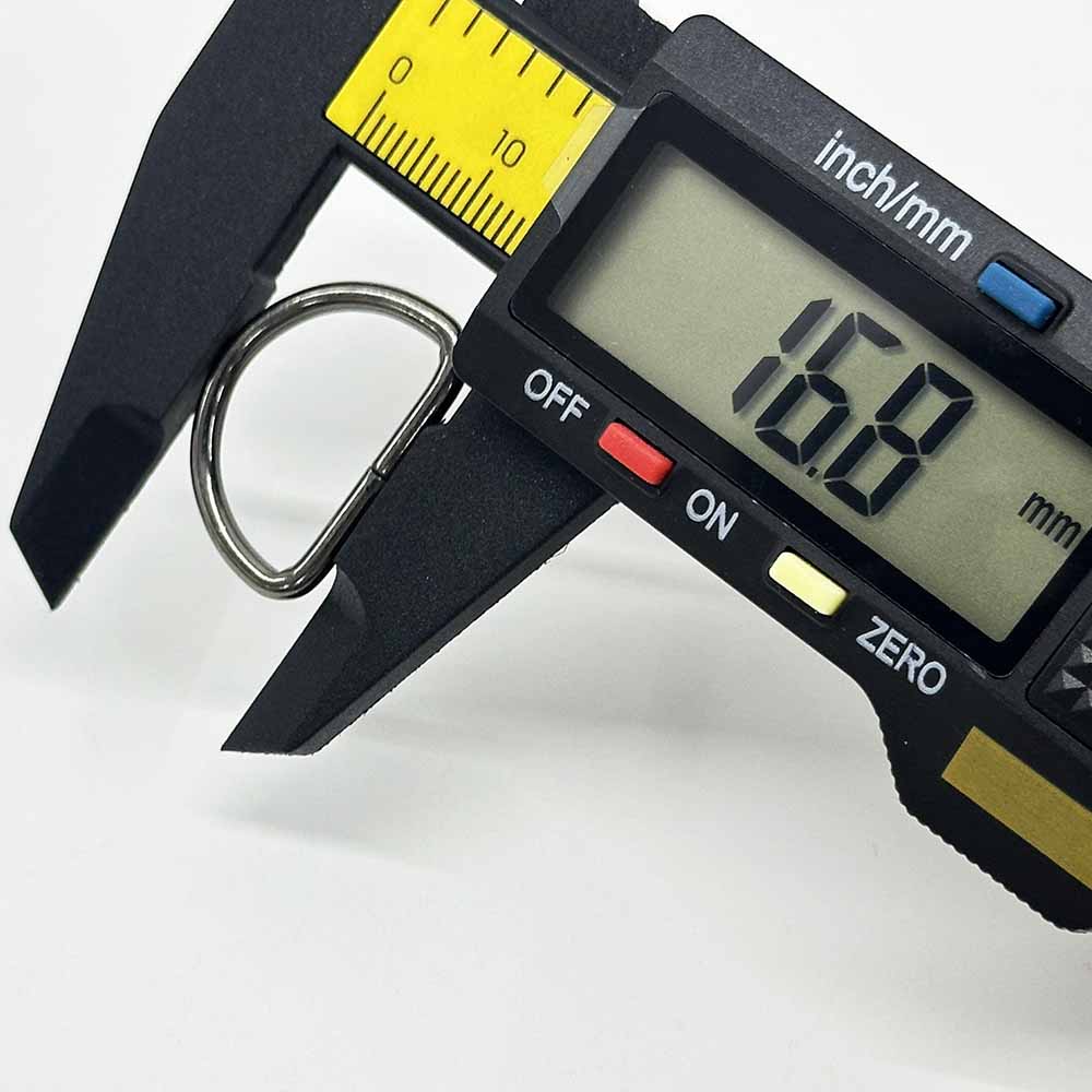 Fiasrel 10pcs Alloy D-Shaped Clasps Necklace Clasp Closures Bracelet Connector Clasps for Jewelry Making DIY Supplies Repair Kit