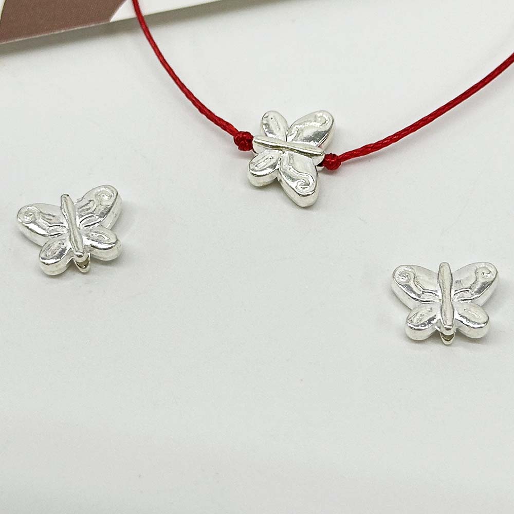Fiasrel 20/50pcs Butterfly & Dragonfly Wing Beads Zinc Alloy Spacer Charms for DIY Jewelry Making Bracelet Necklace Supplies