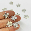 Fiasrel 10/50pcs Butterfly Shape 'Created for You' Pendant Engraved Alloy Butterfly Link Charms