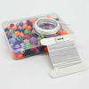 Fiasrel Halloween Soft Clay Beaded DIY Material Pack Clay Beads Kit for Bracelet Jewelry Making