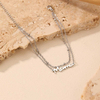 Fiasrel Personalized Mothers Day Gift Jewelry Gold Plated Stainless Steel Bracelets 