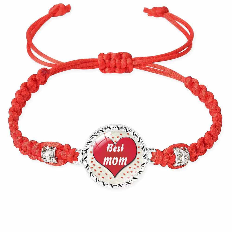 Fiasrel Weaving Cowhide Bracelet Multi Layer Jewelry in 