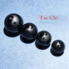 Fiasrel Wholesale Taiji Beads | Yin-Yang & Bagua Taoist Prayer Beads | Loose DIY Mala Components for Spiritual Jewelry Making