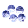 Fiasrel Natural White Crystal Beads | Triple Harmony Zodiac Compatibility Beads | Loose Charm Beads for DIY Bracelets & Jewelry