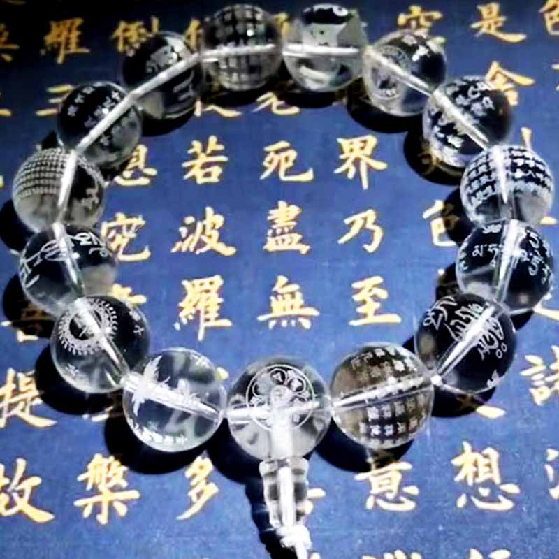 Fiasrel Buddhist bead connectors Mala making supplies Quartz guru beads Triple-pass spacers Dharma jewelry findings