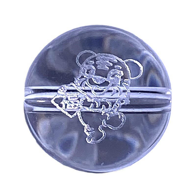 Fiasrel 2025 New Arrival Chinese Zodiac Beads - Loose Crystal Tiger Year Beads Animal Charm Jewelry Components