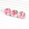 fiasrel 1bundle Heidi Golden Floral Beads – Premium Dried Flower & Gold Foil Round Beads for DIY Phone Charms & Jewelry