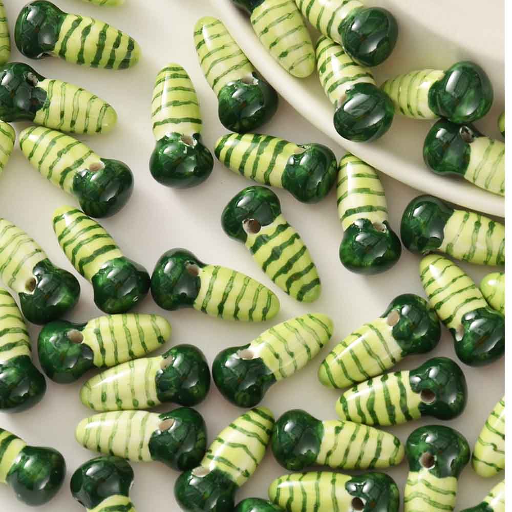 Fiasrel Cartoon diy ceramic beads