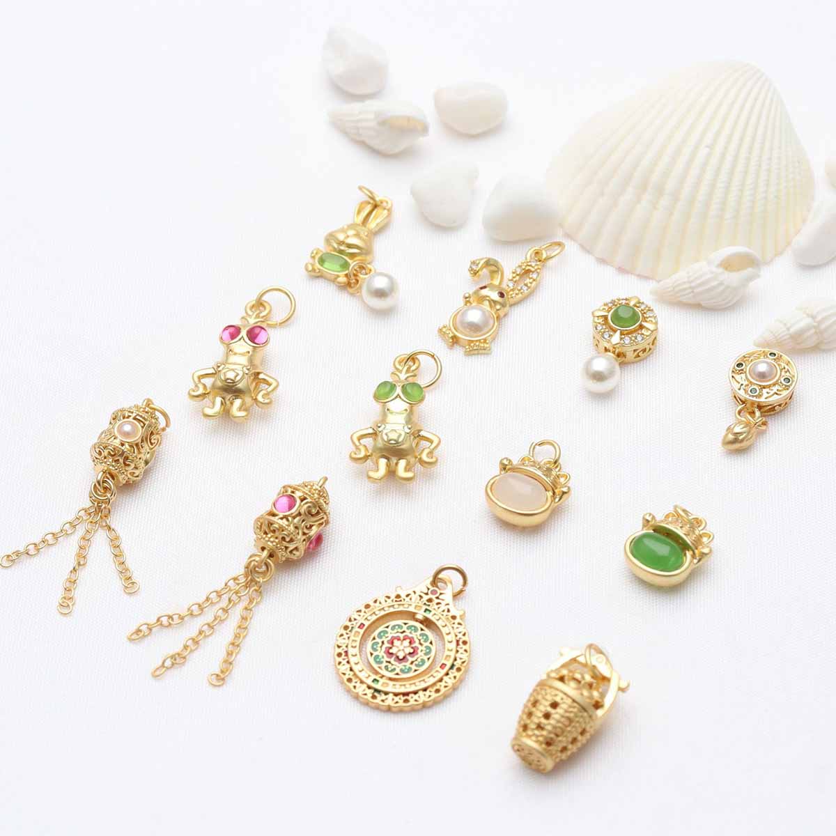Fiasrel DIY Bracelet bead separator Drop Pendant