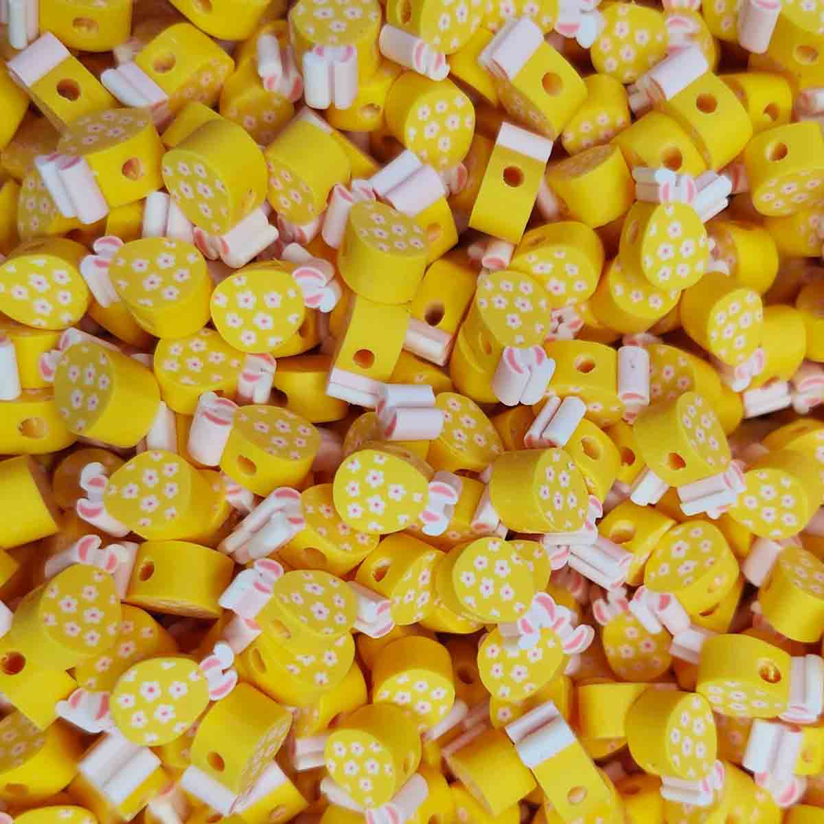 Fiasrel 380g Easter egg soft clay beads