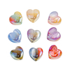 Fiasrel Dunhuang heart-shaped colored beads