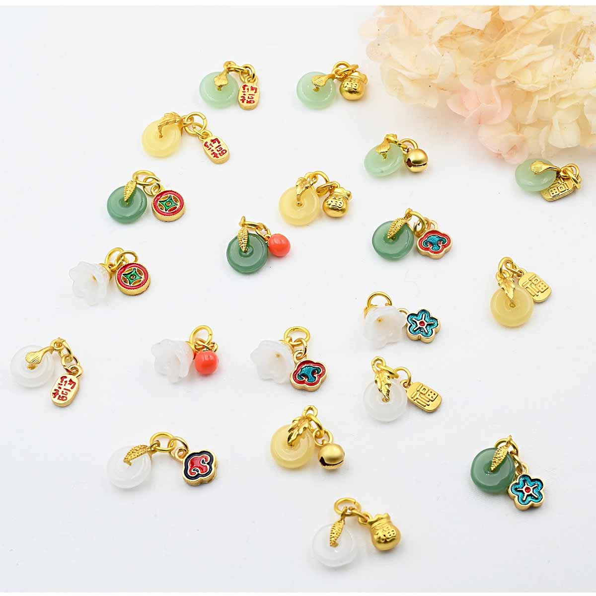 Fiasrel The Peace and prosperity bell Drop Pendant