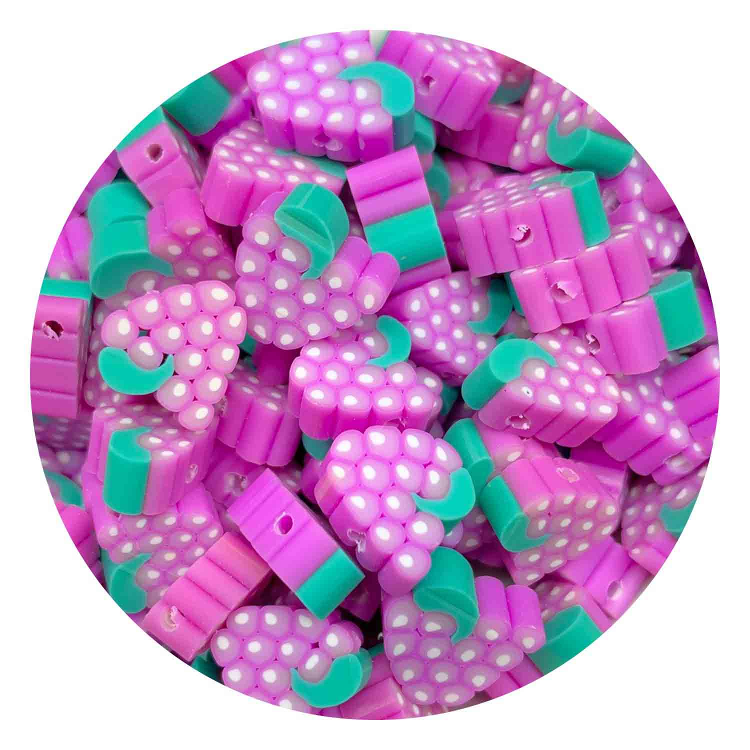 Fiasrel Irregular fruit soft clay beads