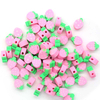 Fiasrel 1000pcs Fruit strawberry soft clay beads
