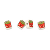 Fiasrel 100pcs Soft clay French fries beads