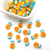 Fiasrel 100pcs Mixed-color fruit soft ceramic spacer beads