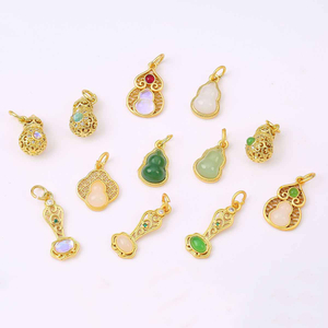 Fiasrel DIY Hollowed-out ruyi pendant