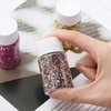 Fiasrel Vintage Handmade 3mm Silver-Lined Glass Seed Beads, 30g/Bottle