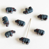 Fiasrel Cute animal-painted ceramic beads