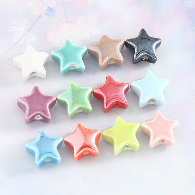 Fiasrel Macaron ceramic beads