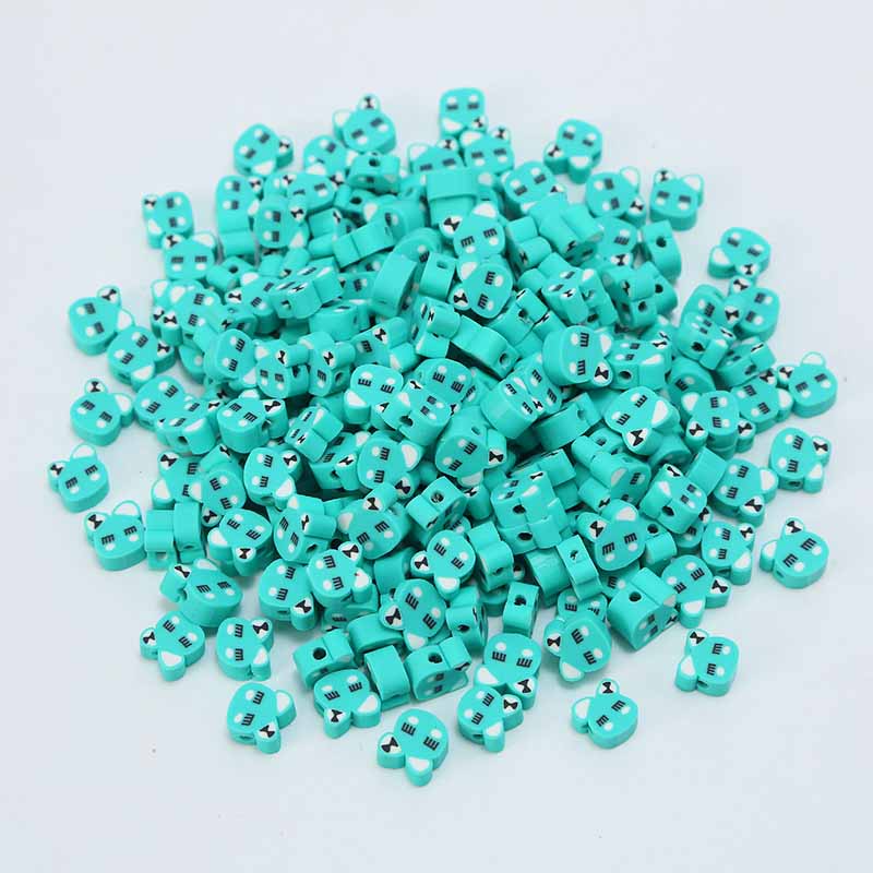 Fiasrel Cartoon bear soft clay beads