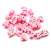 Fiasrel 1000pcs Children's diy little rabbit soft clay beads