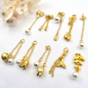Fiasrel DIY Orchid lily tassel pendant