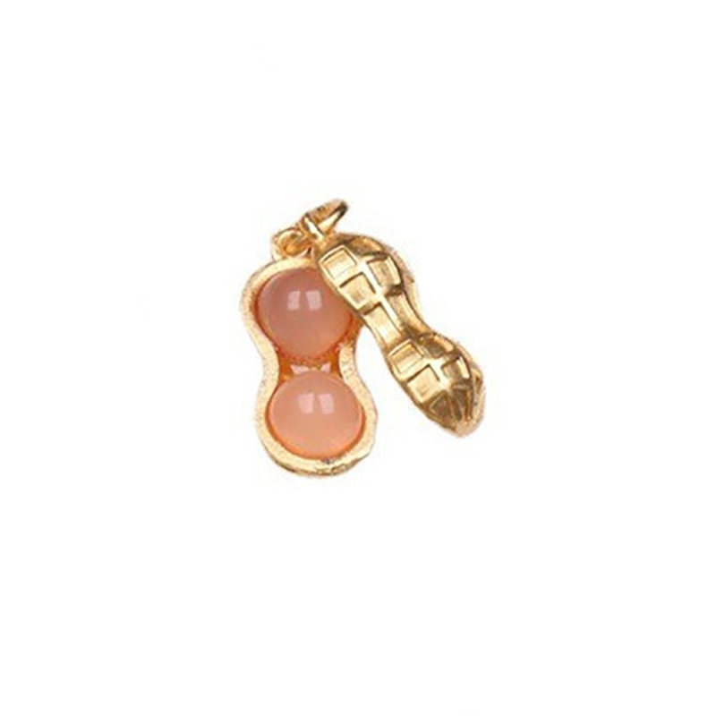 Fiasrel DIY Agate peanut pendant