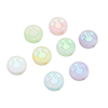 Fiasrel Cute and colorful smiley face beads