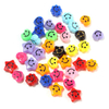 Fiasrel 50pcs Smiling face expression bead